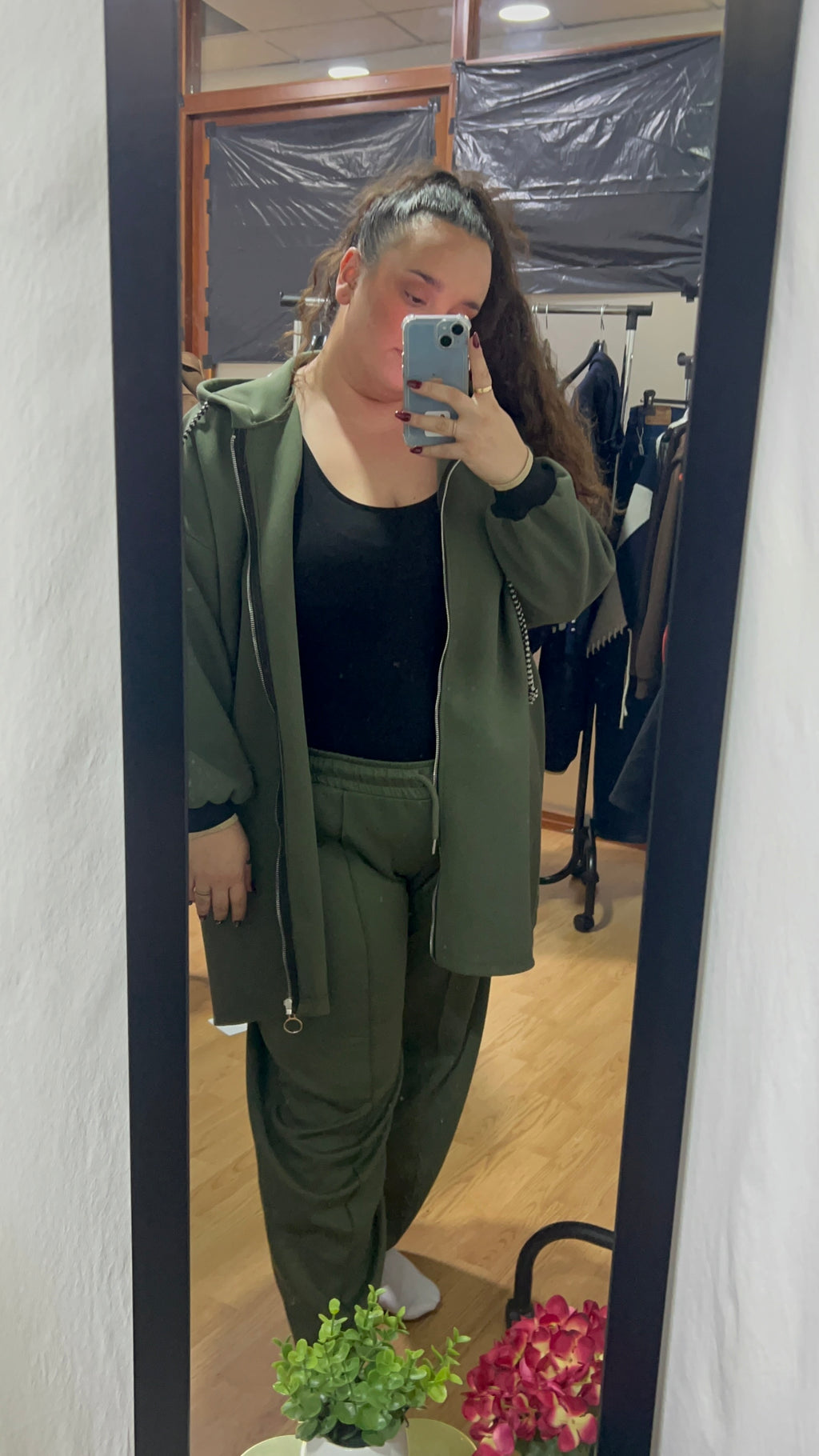 Pantalón chándal mom