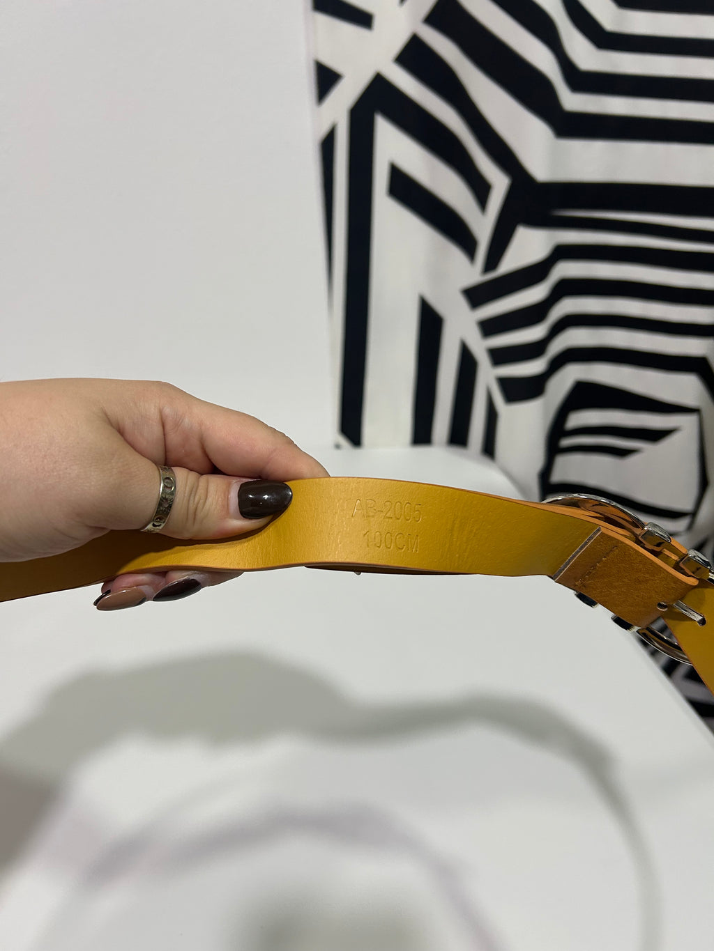 Cinturón doble hebilla