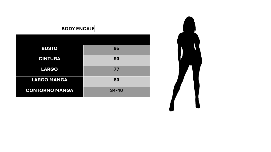 Body encaje