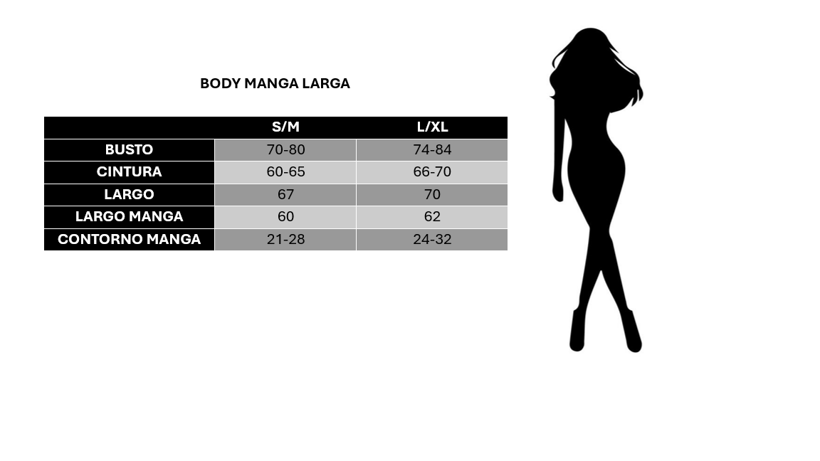 Body manga larga