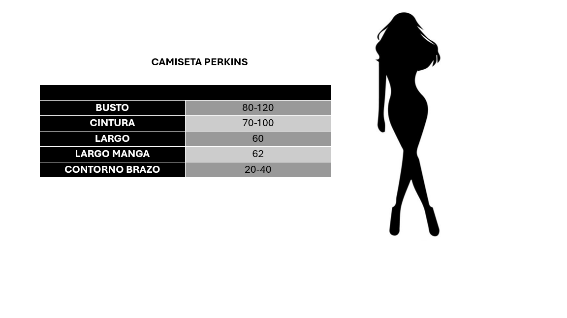 Camiseta manga larga cuello Perkins