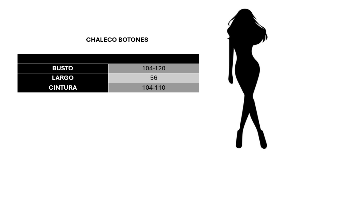 Chaleco botones