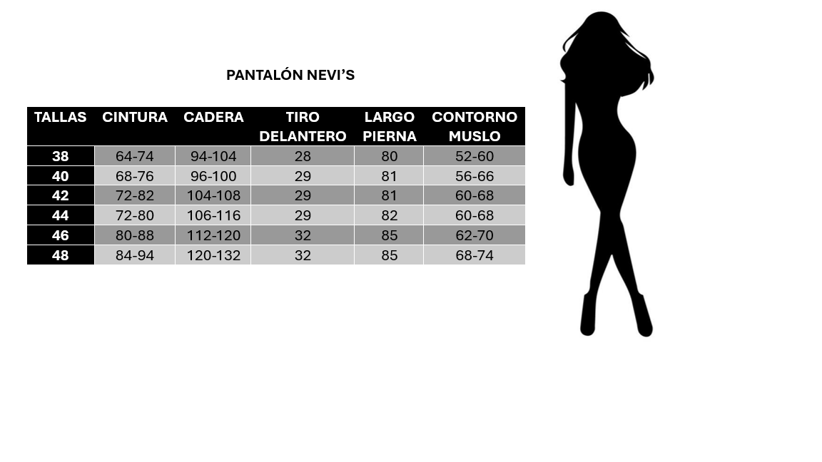 Pantalón Vaquero Nevi's