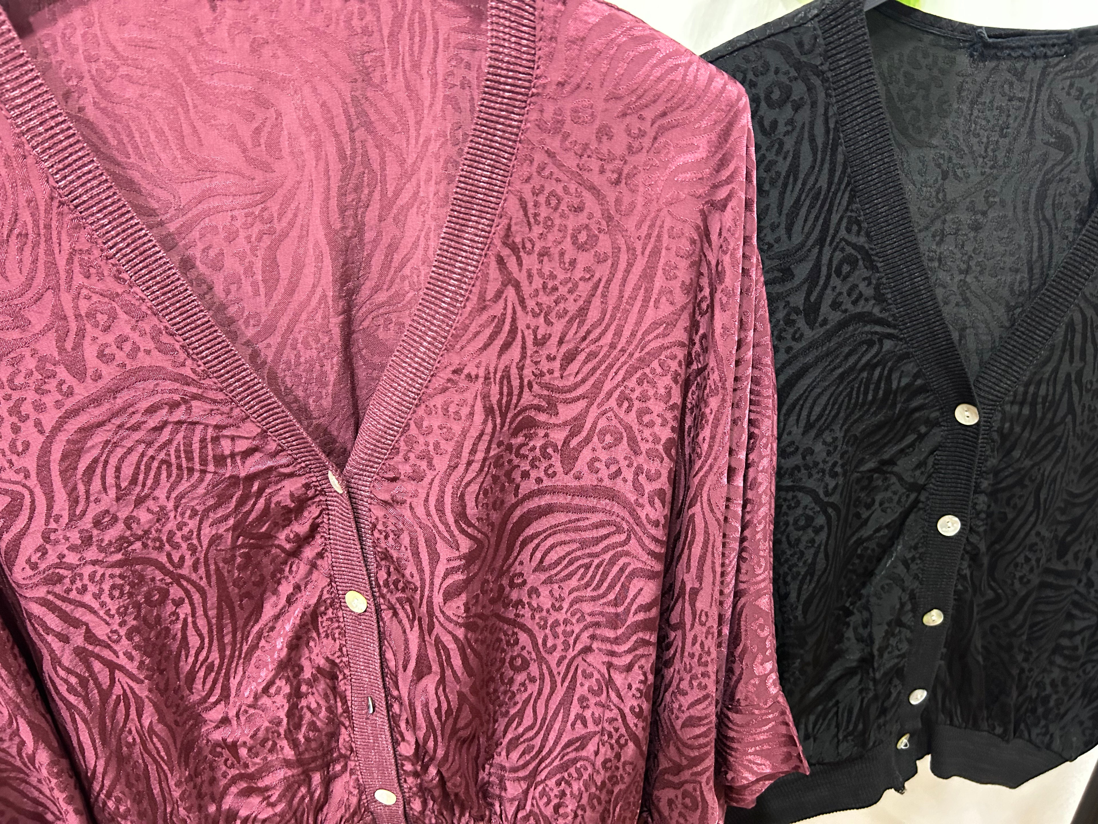 Camisa estampada animal print