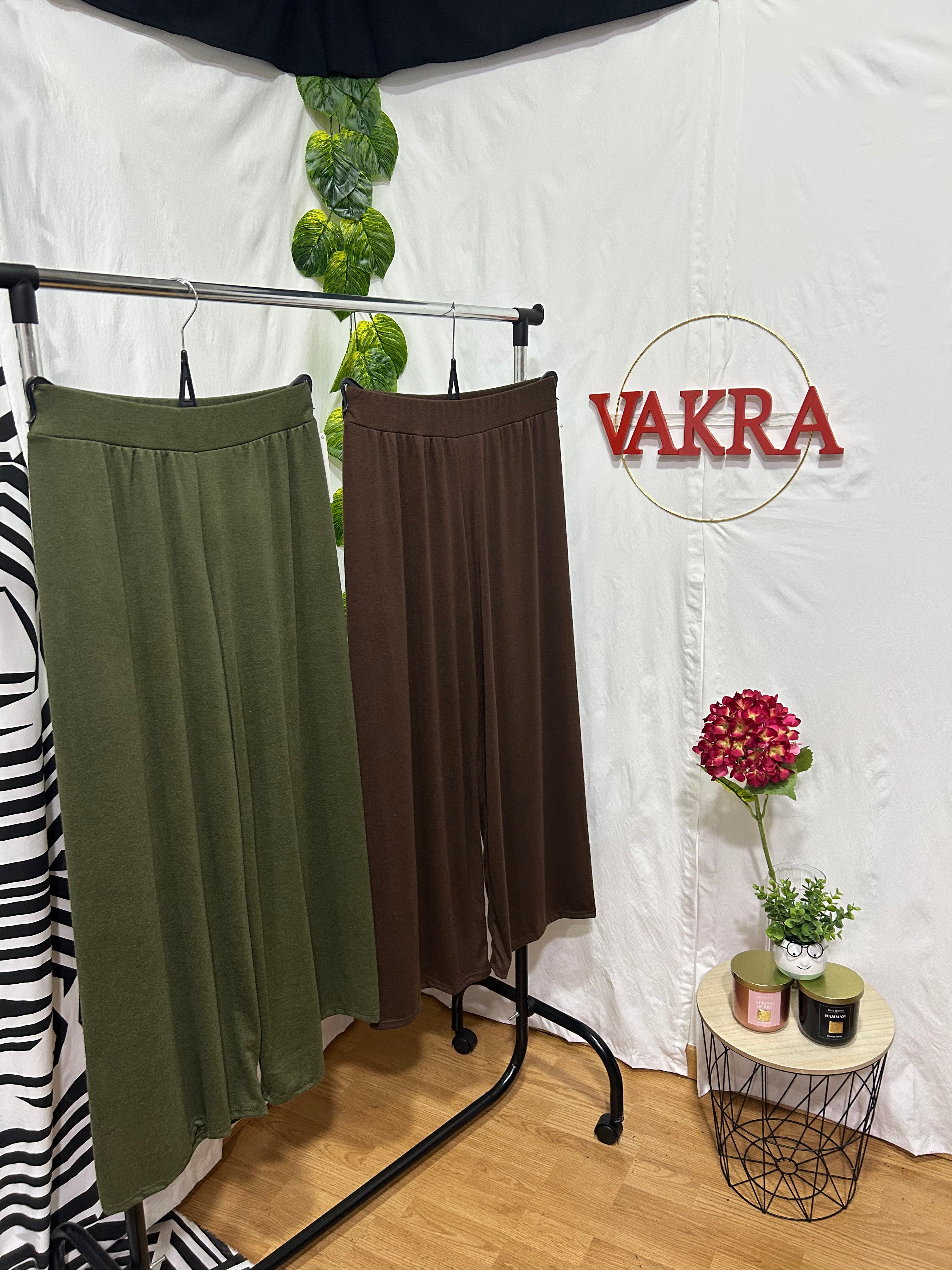 Pantalón fluido lana