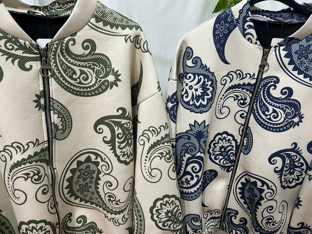 Chaqueta Neopreno Paisley